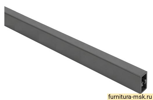 TH03.0400.01.689 SLIM BOX Релинг поперечный 1100 мм прямоугольный металл лак черный