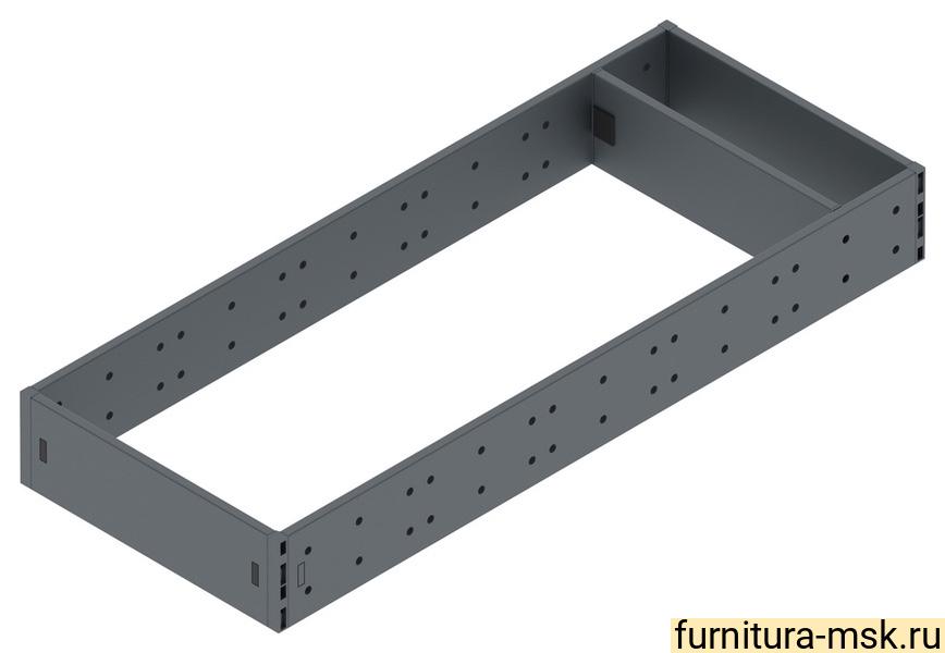 TH03.0800.01.689 SLIM BOX Рамка 88mm L-450 металл лак черный